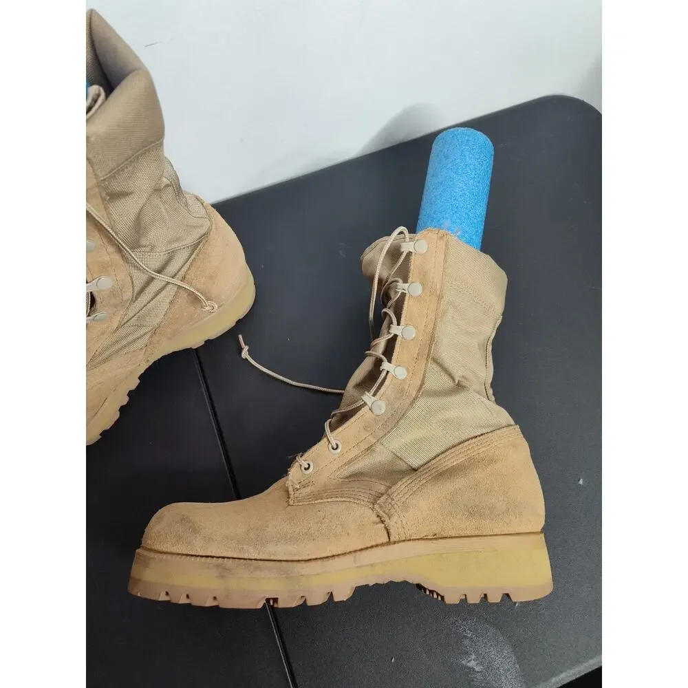 Wellco Army Boots Desert Tan Hot Weather Size 7.5 Regular Unisex